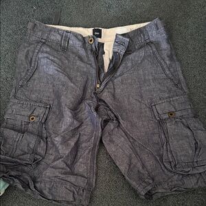 GAP Men's Charcoal Cargo Shorts
